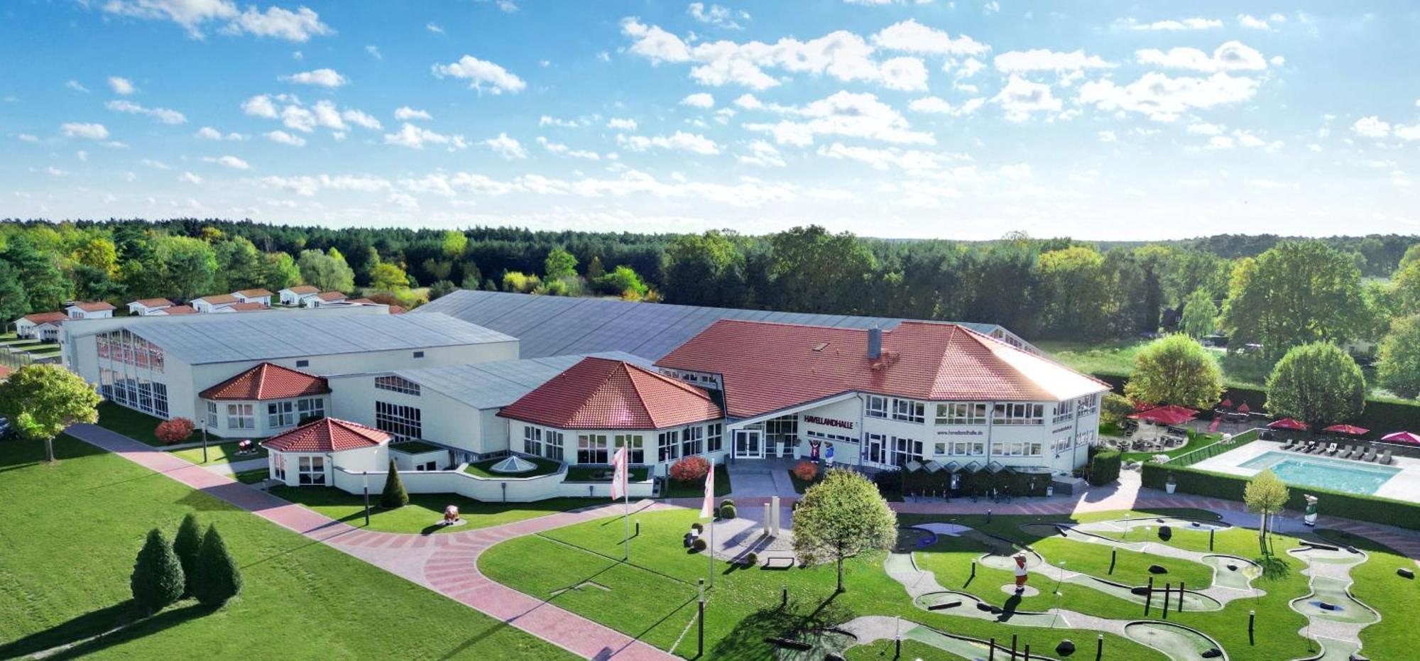 Havellandhalle Resort - Hotel, Sport Und Wellness Seeburg  Extérieur photo